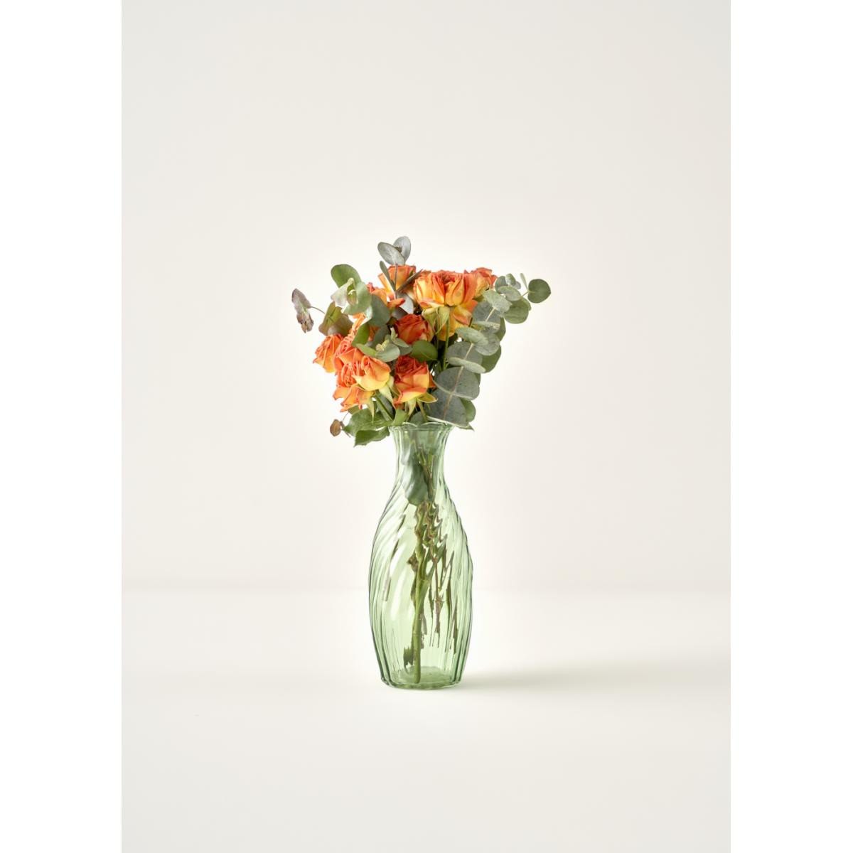 Bella Maison Bella Maison Glow Cam Vazo Yeşil (9x23 Cm) Yeşil ürün görseli