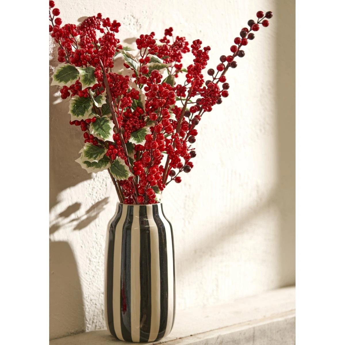 Bella Maison Bella Maison Rise Stoneware Vazo Siyah-beyaz (14x14x26 Cm) Siyah-beyaz ürün görseli