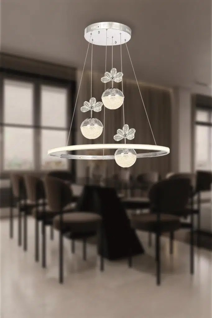 Eray Aydınlatma Eray Aydınlatma 2078-40 KR 3 Toplu Led Krom Avize ürün görseli