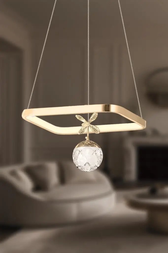 Eray Aydınlatma Eray Aydınlatma 2502-1 Gold Led Avize ürün görseli