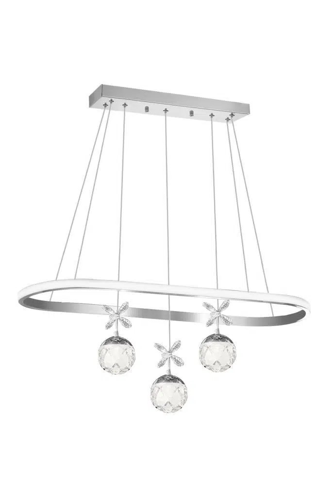 Eray Aydınlatma Eray Aydınlatma 4025-3 KR 3 Toplu Krom Led Avize ürün görseli
