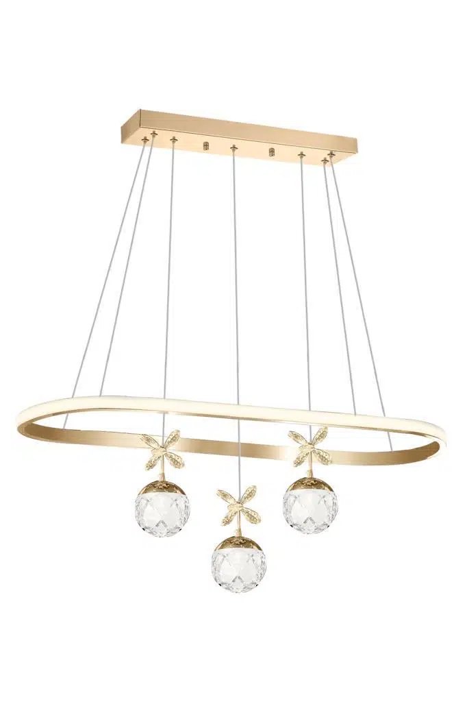 Eray Aydınlatma Eray Aydınlatma 4025-3 SR 3 Toplu Gold Led Avize ürün görseli