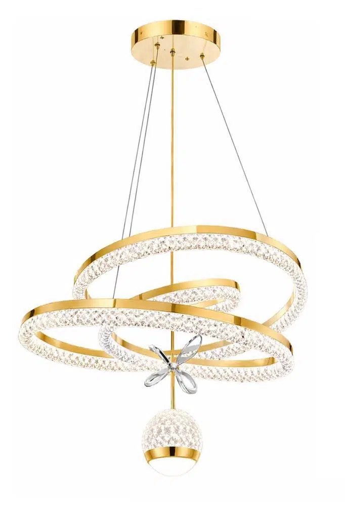 Eray Aydınlatma Eray Aydınlatma 6011-500 Tek Toplu Gold Led Avize ürün görseli