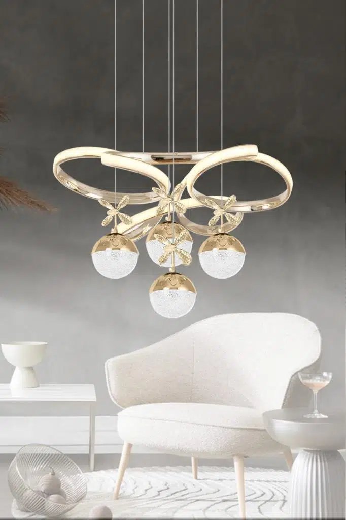 Eray Aydınlatma Eray Aydınlatma 9278-50 SR 4 Toplu Gold Led Avize ürün görseli