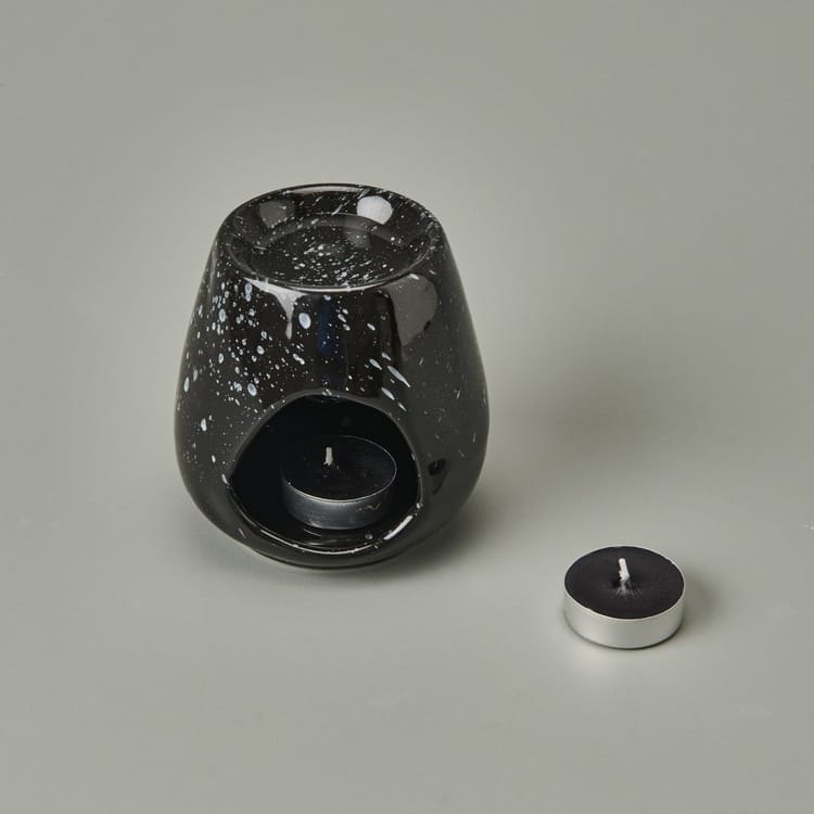 Evidea Evidea Deco Enyo Seramik Buhurdanlık - Siyah - 11 cm ürün görseli