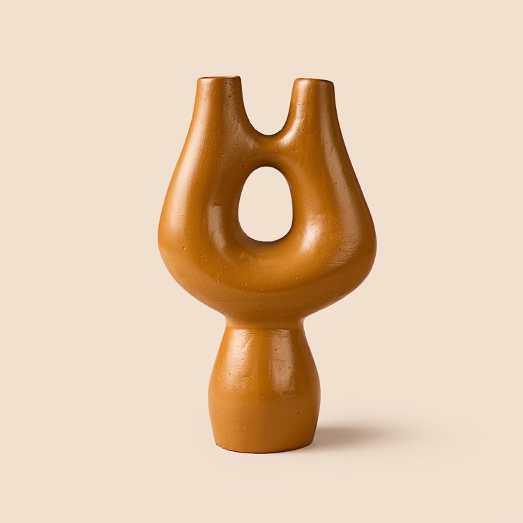 Evidea Evidea Deco İskandinav Dekor - Kahverengi - 27 cm ürün görseli