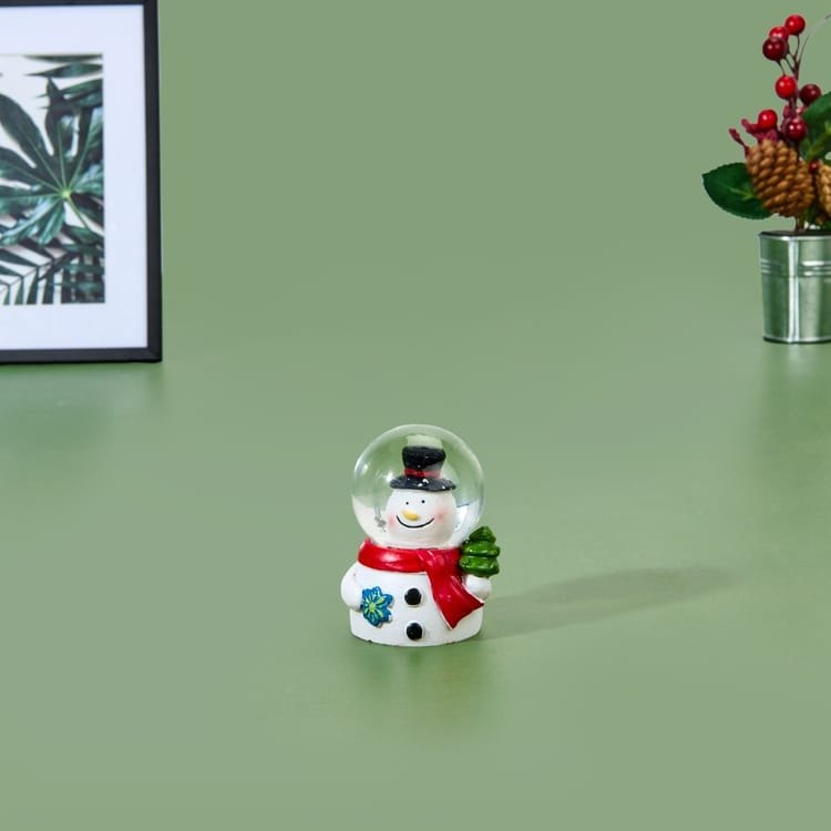 Evidea Evidea Deco Kardan Adam Figürlü Kar Küresi - Renkli - 4x6 cm ürün görseli