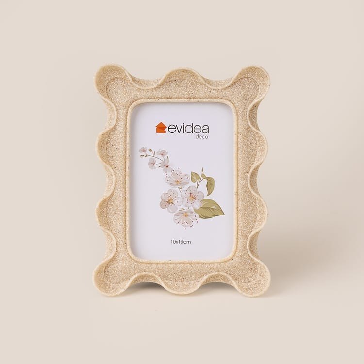 Evidea Evidea Deco Ripple Çerçeve - Bej - 10x15 cm ürün görseli