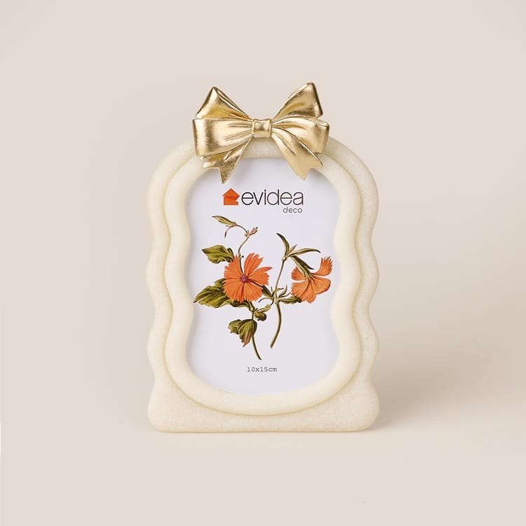Evidea Evidea Deco Wave Çerçeve - Beyaz - 10x15 cm ürün görseli