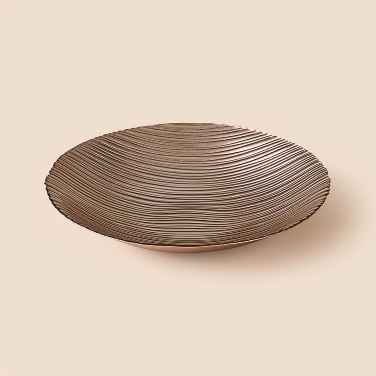 Evidea Evidea Deco Zeno Dekoratif Tabak - Kahverengi - 30 cm ürün görseli