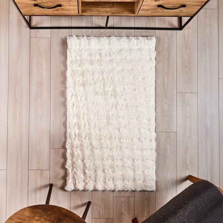 Evidea Evidea Soft Bubble Post Halı - Krem - 80x140 cm ürün görseli