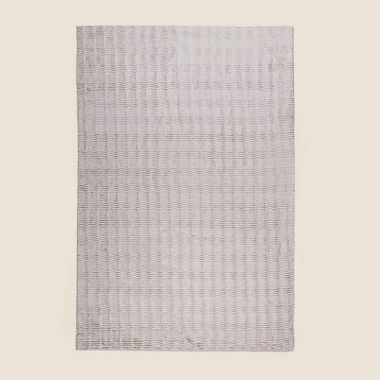 Evidea Evidea Soft Rems Rabbit Post Halı - Gri - 120x180 cm ürün görseli