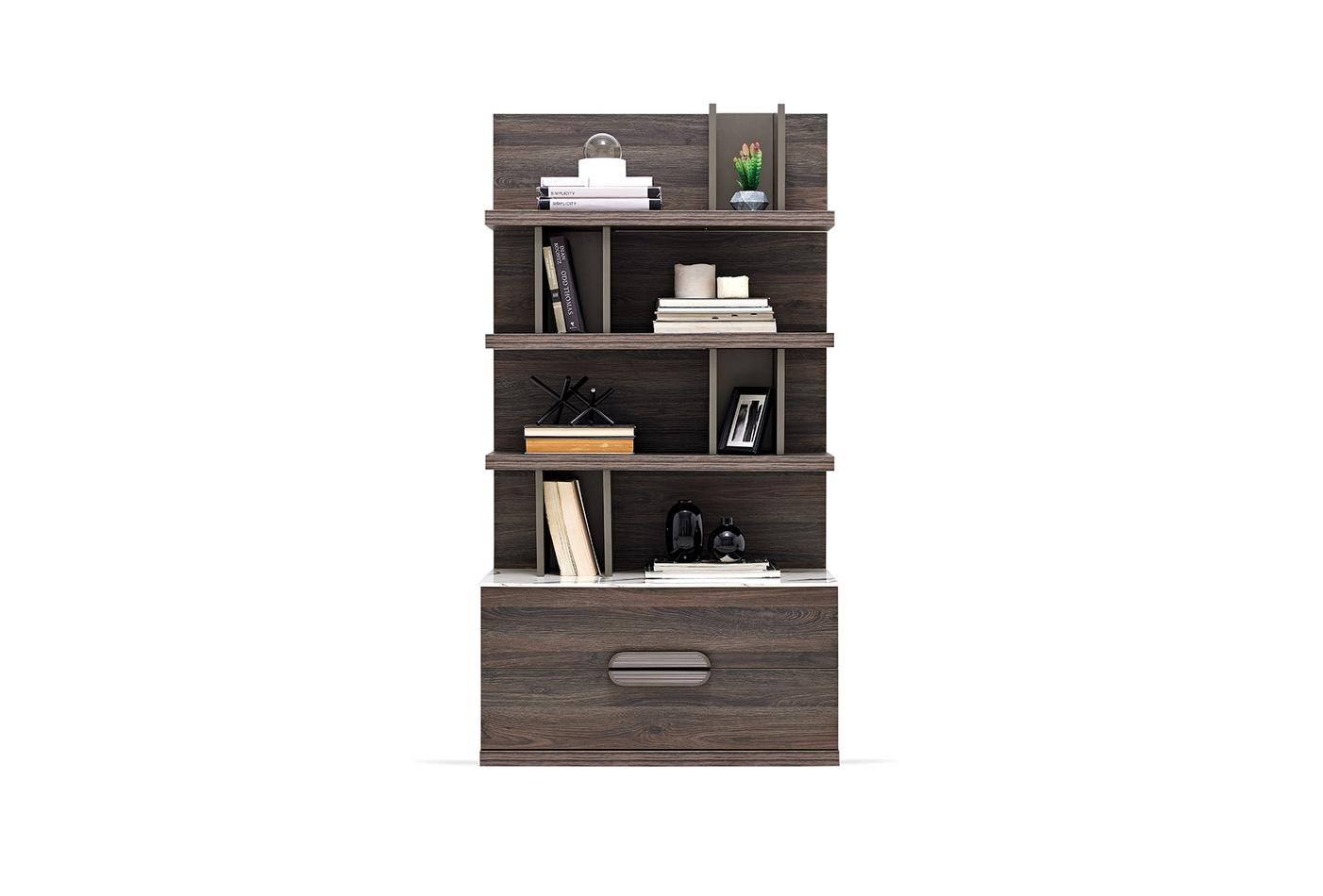 Enza Home Giorno TV Ünitesi Kitaplık Modülü, 85x160,5 cm (GxY) ürün görseli