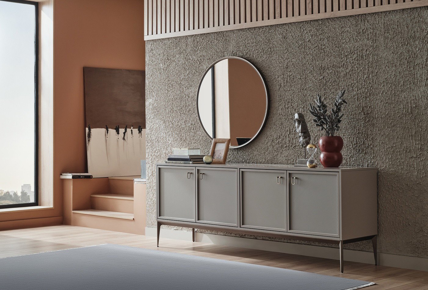 Enza Home Hera Konsol, 2096x500x817 ürün görseli