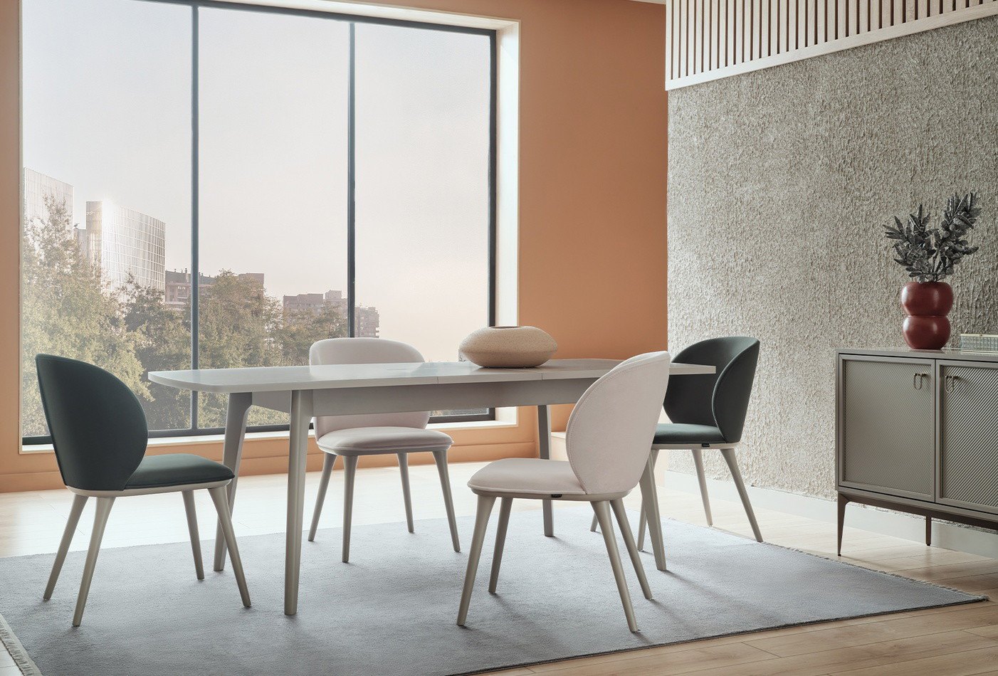 Enza Home Hera Masa, 160-200x90 cm ürün görseli