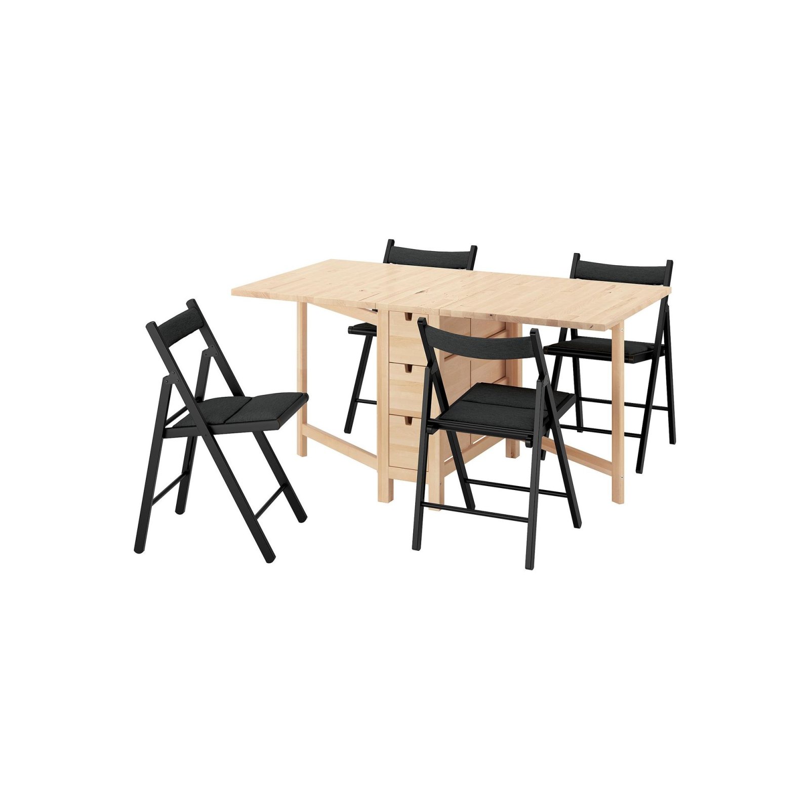 IKEA NORDEN/FRÖSVI Mutfak Masası Takımı ürün görseli